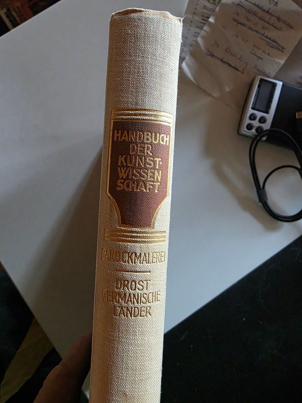 Libri: Willi Drost - Handbuch der Kunstwissenschaft 1926 – Usato da Walterswil BE venduto da Lonitti 7