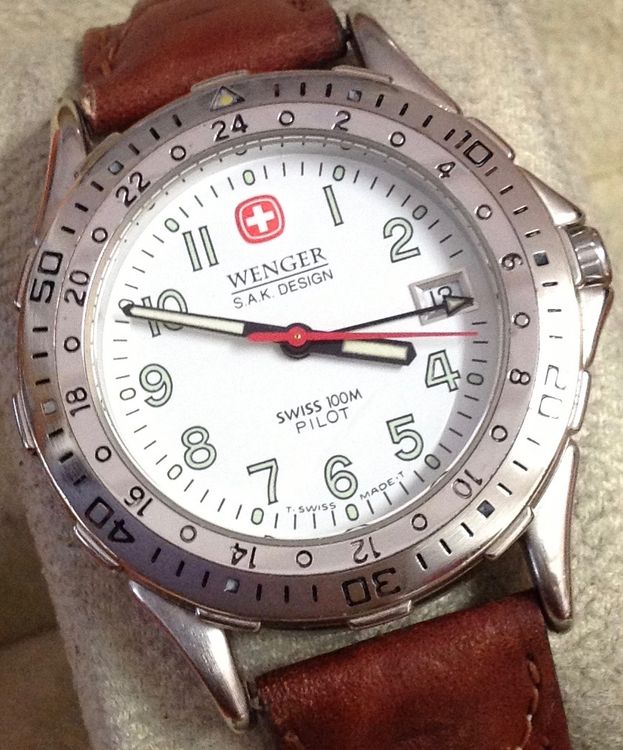 WENGER swissmade Herrenuhr 40 mm ( Neue Preise 295 CHF ) Kaufen