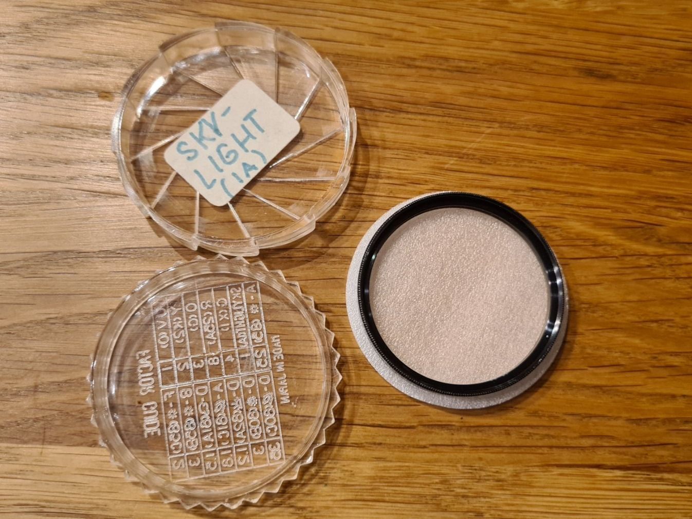 Filtri: Filter SKYLIGHT (IA) 49mm Filter – Usato da Winkel venduto da Heuresis 1