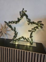 Weihnachtsdeko Stern beleuchtet Weihnachtsbeleuchtung