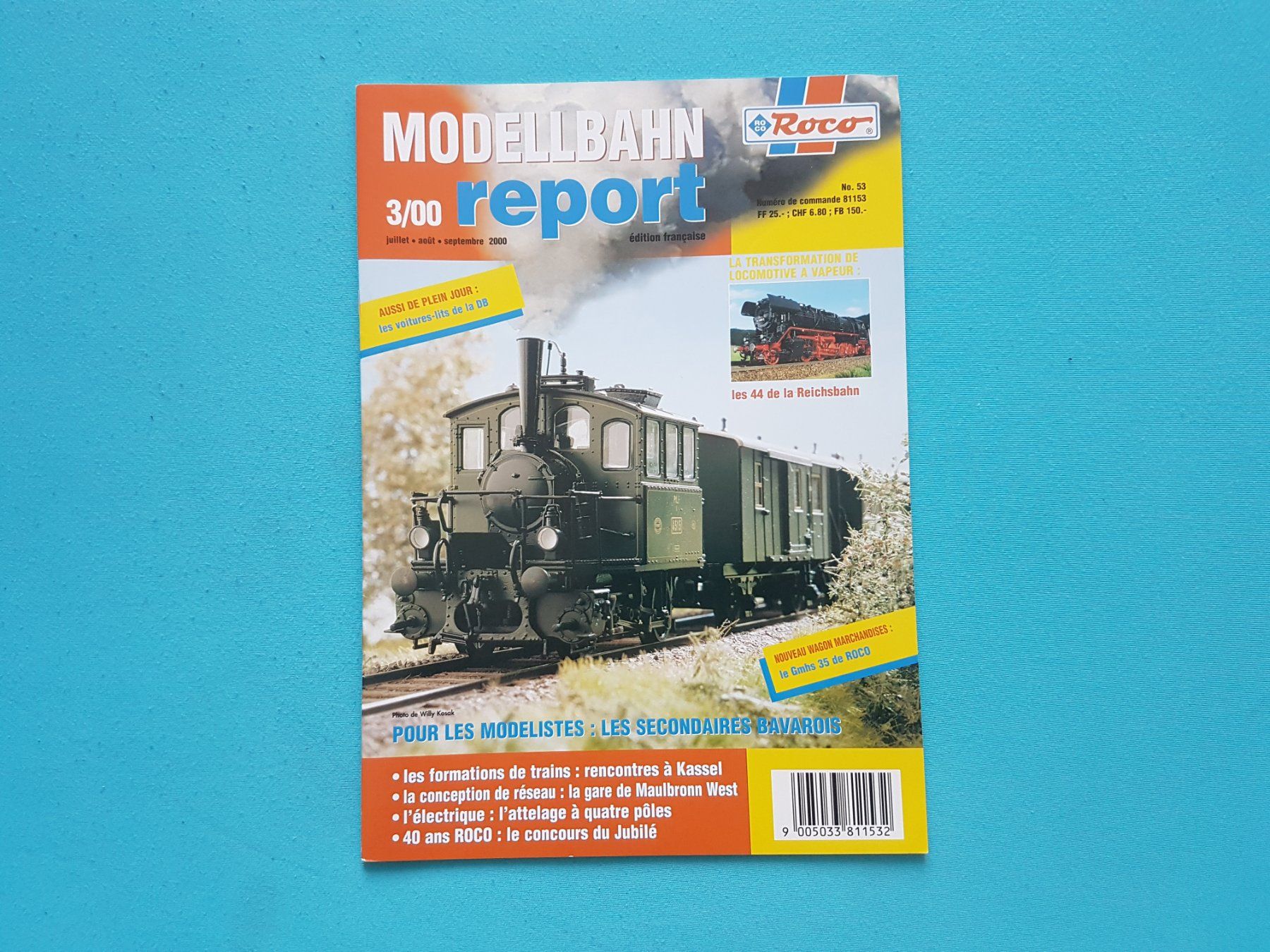 Roco Modelleisenbahnen: Revue ROCO Modellbahn Report, 2000, Edition en français – Neu (gemäss Beschreibung) aus Martigny von Abm1000 4