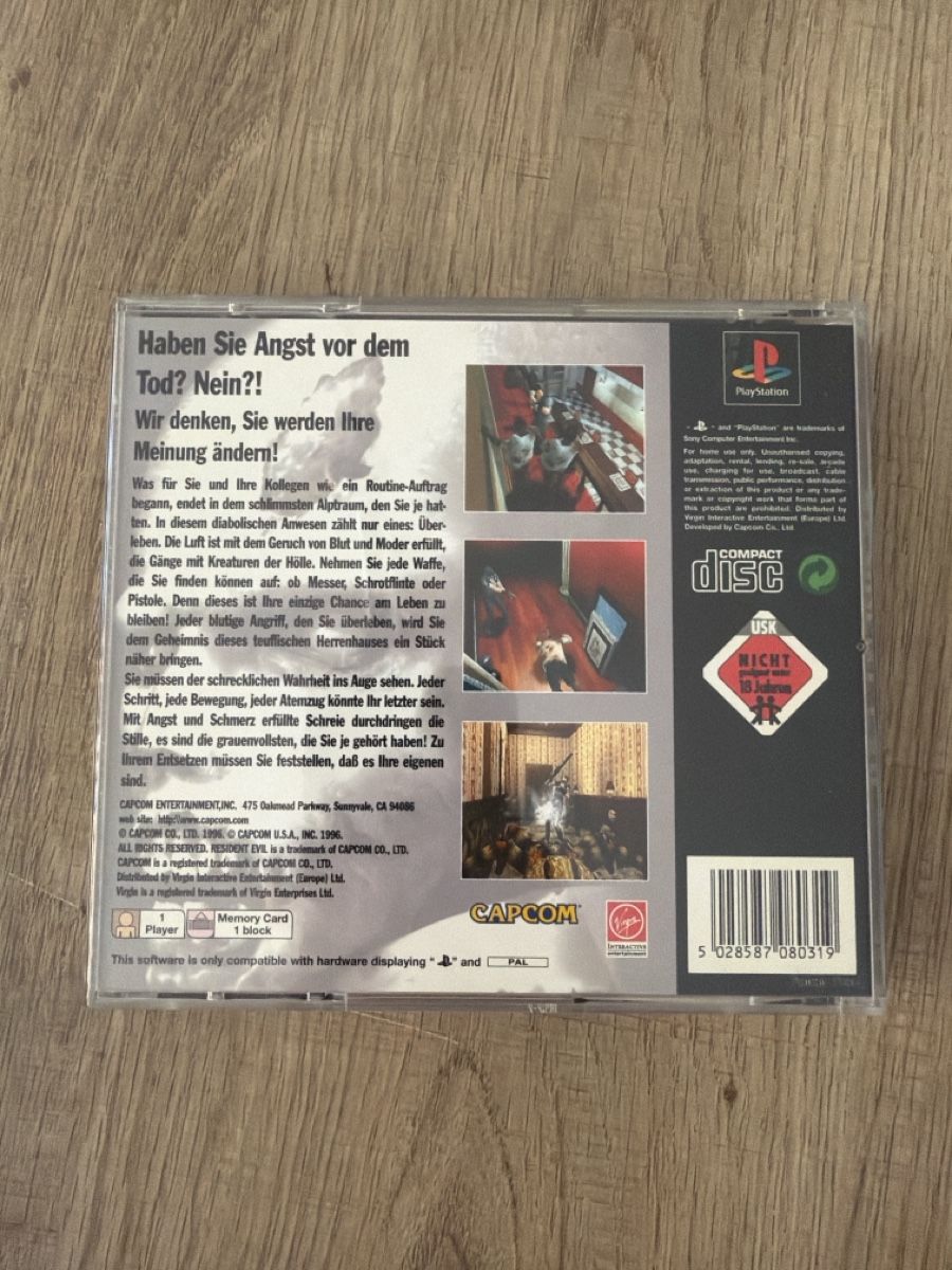 Spiele: Resident Evil 1 Ps1  – Gebraucht aus Hagendorn von masterchieff 1