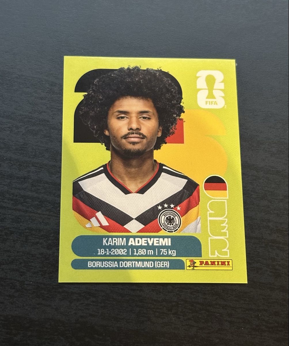 Panini Sammelbilder & Trading cards: PANINI WM 2026 / ADEYEMI GER 19 – Neu (gemäss Beschreibung) aus Unterstammheim von Robin059