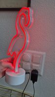 Cute flamingo neon lamp