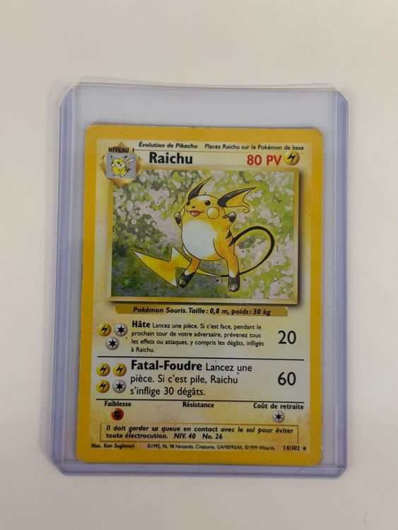 Cartoline: Carte Pokémon Raichu Wizards 1999! – Usato da Bursins venduto da Panda_19