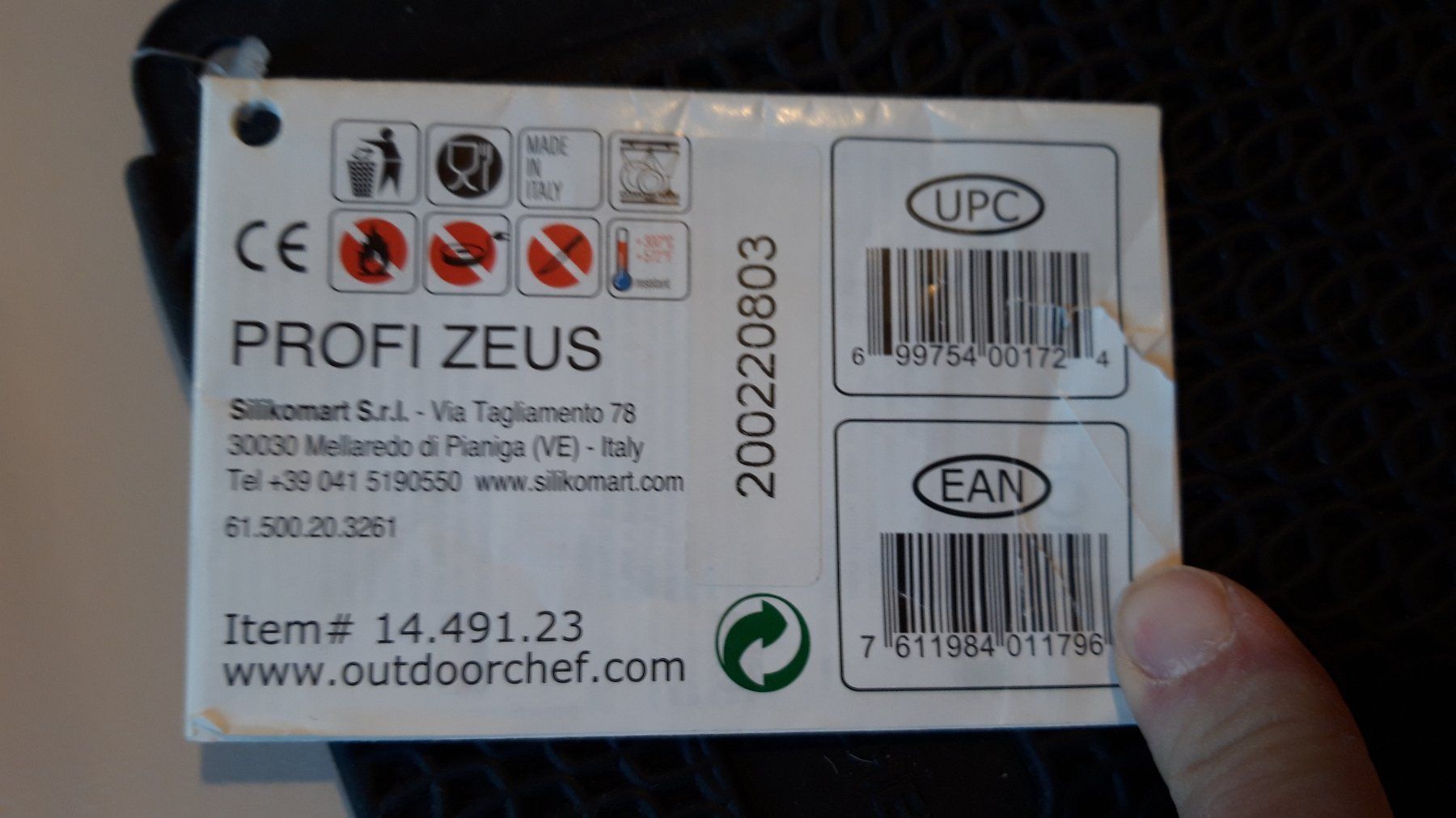 Guanti & manicotti: Grillhandschuh Profi Zeus – Nuovo e nell'imballaggio originale da Zürich venduto da ricflix 1