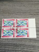 Briefmarken Helvetia 70 mit Herz 4 Stück guter Zustand