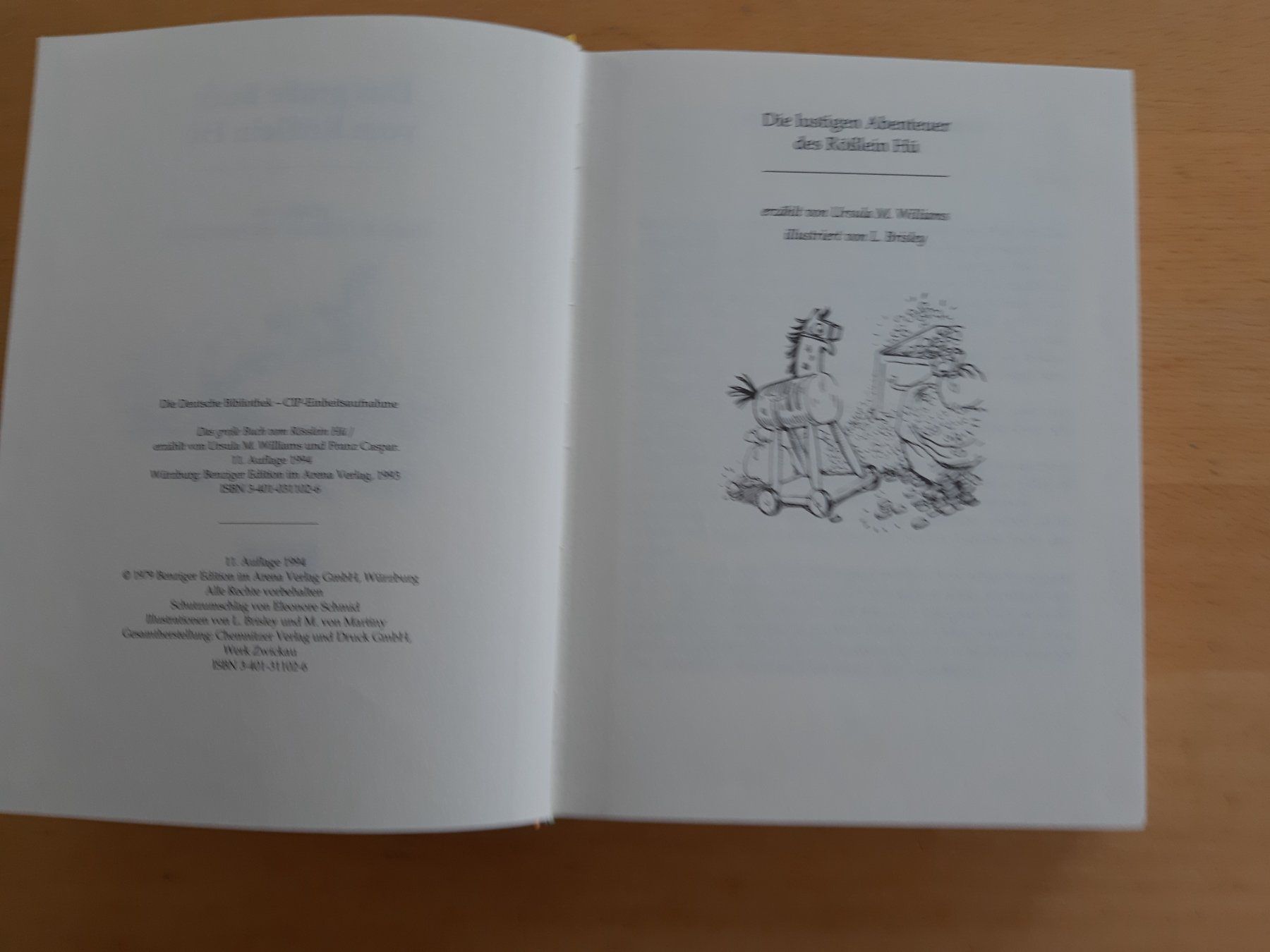 Libri: Das grosse Buch vom Rösslein Hü , Benziger Edition – Usato da Rotkreuz venduto da nigal 6