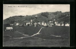 Gonten, Totalansicht aus der Vogelschau