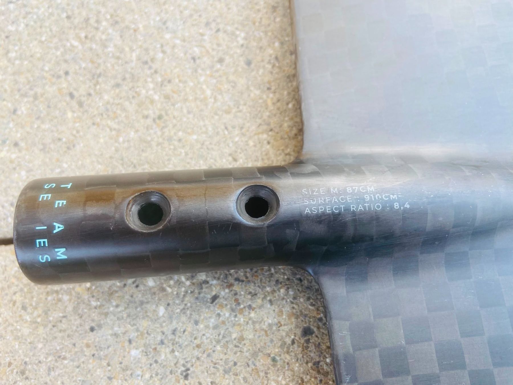 Tavole da surf e di nuoto: Gong Wingfoil Frontwing Fluid M, V3 – Usato da Oberuzwil venduto da Bibboo 3