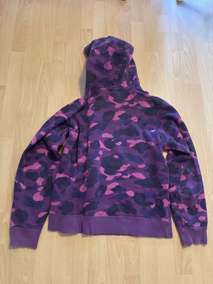 Bape Pullover & Sweatshirts: Bathing Ape Lila Camo Hoodie – Gebraucht aus Bern von pablito01 4