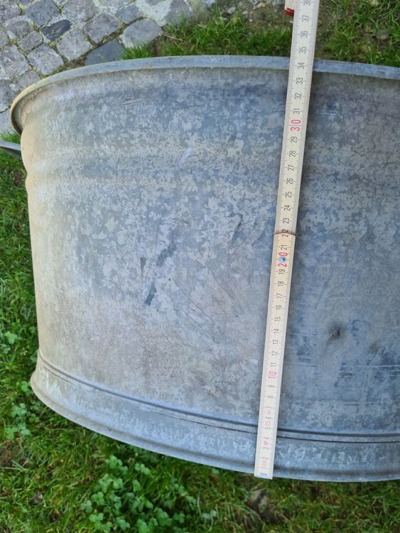 Alte Zinkwanne 72 lt. mit Löcher Kaufen auf Ricardo