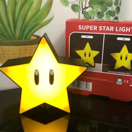 Lampen: Super Mario Stern Lampe - Neu – Neu und originalverpackt aus Hohentannen von MagmaCollectibles