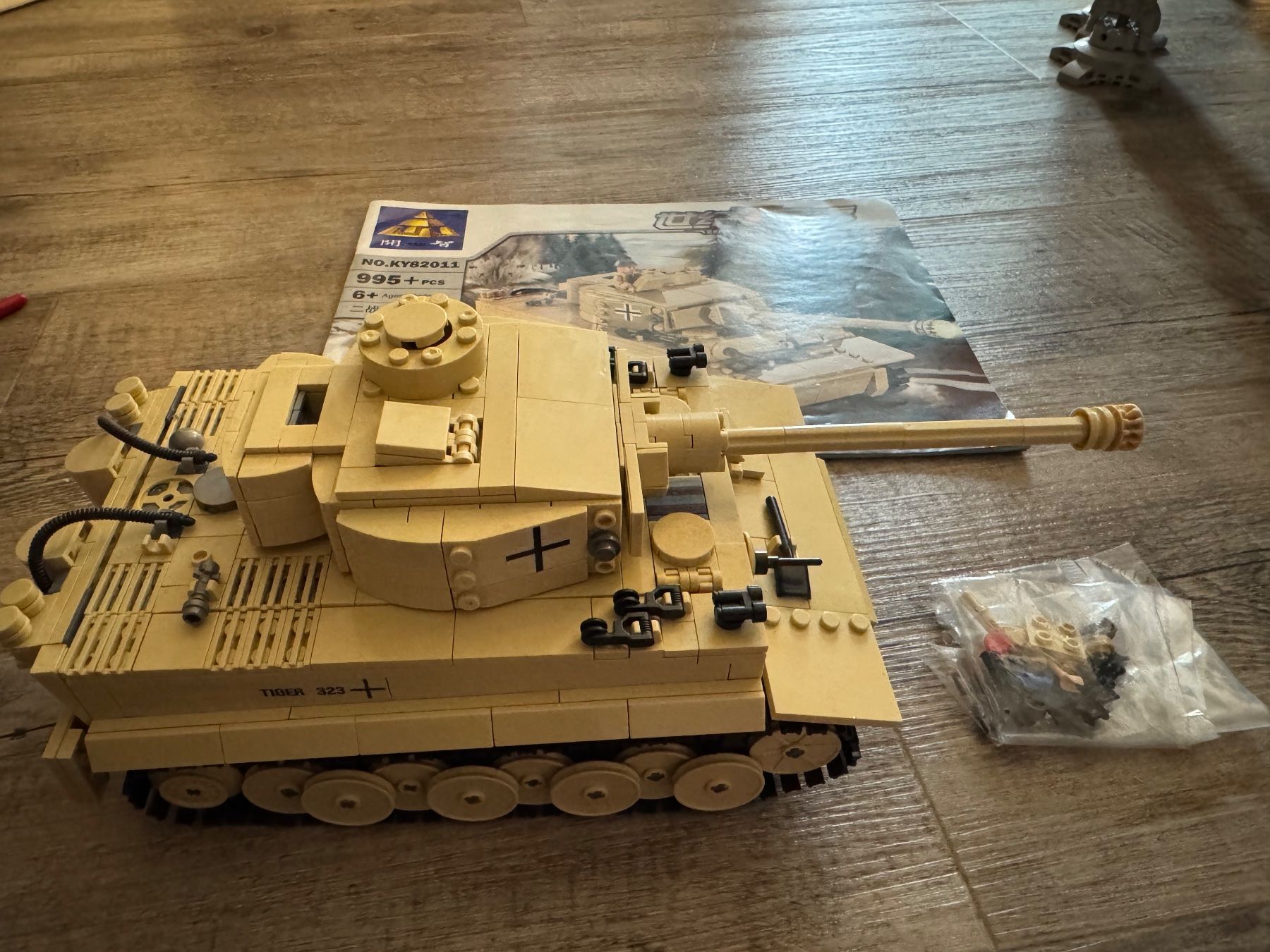 Giocattoli: Klemmbaustein Panzer Modell Tiger – Usato da Burgdorf venduto da Caradhras