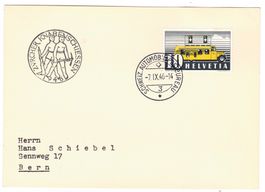 Carte de Zürich BPA A390 pour Bern le 7.IX.46