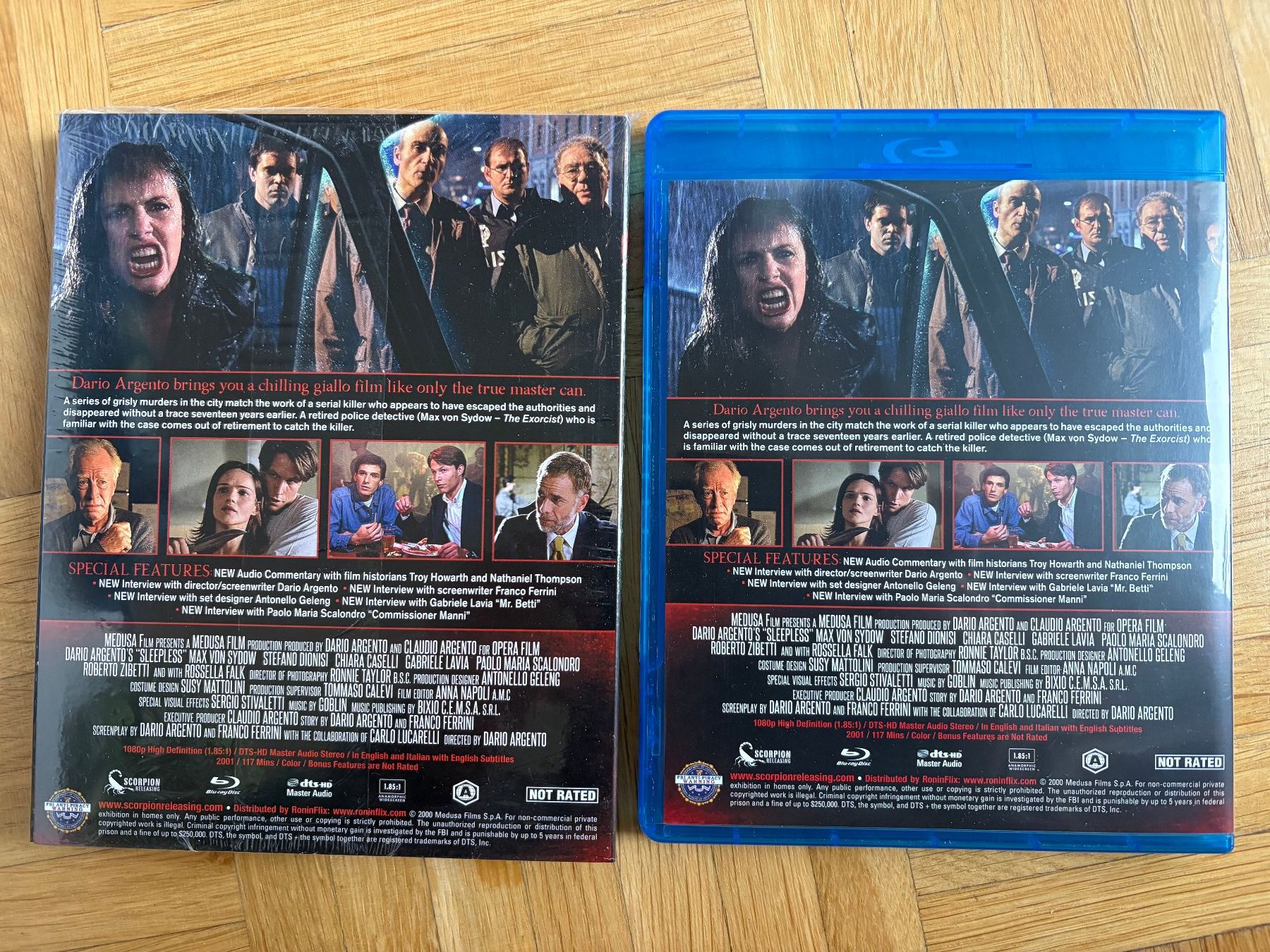 Tutti i DVDs: Sleepless - Nonhosonno - Blu-ray – Nuovo (secondo la descrizione) da Zürich venduto da Malcom 2