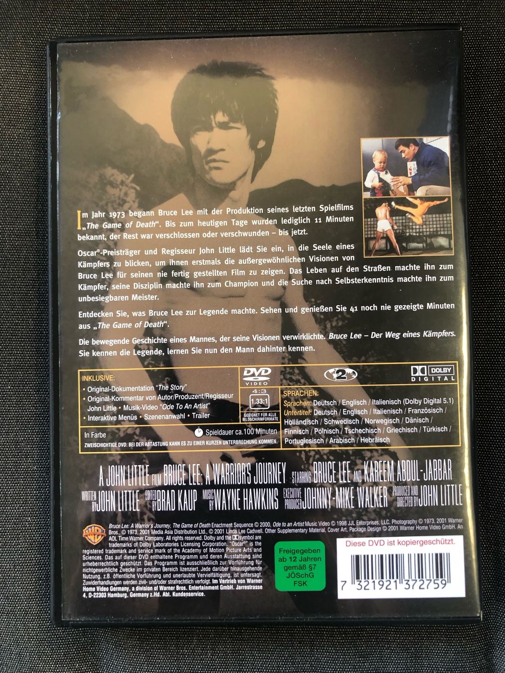 Tutti i DVDs: DVD - BRUCE LEE - Der Weg eines Kämpfers – Nuovo (secondo la descrizione) da Zürich venduto da vl_ad 1