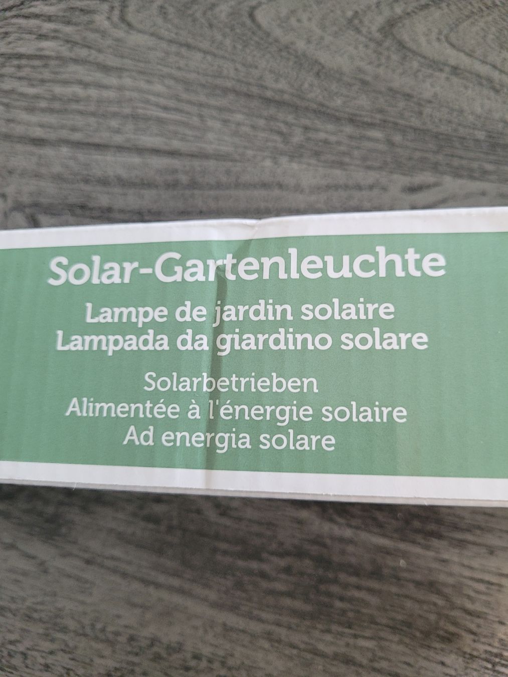 Lampade: Neue Solar-Gartenleuchte, LED, IP44 – Nuovo e nell'imballaggio originale da Bassersdorf venduto da K1966 2