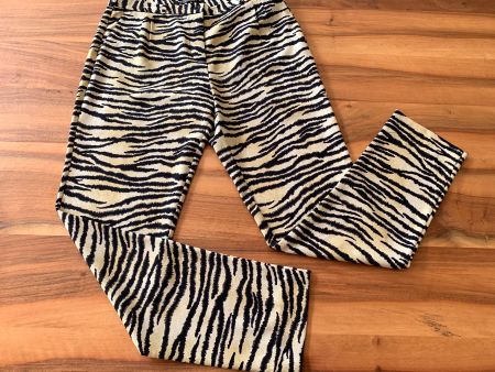 MAISON SCOTCH Tiger Animalprint Flatterhose Gr. P'tite 34/36