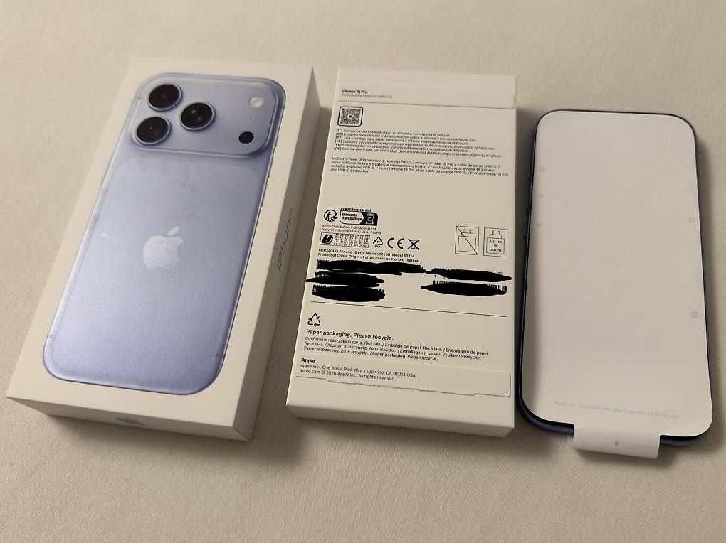 Telefoni cellulari / Smartphones: APPLE iPhone 18 Pro 512 GB Glacier – Nuovo e nell'imballaggio originale da Affeltrangen venduto da Desperados81 4