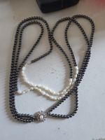 Collier de perles cultivées + d'eau douce 