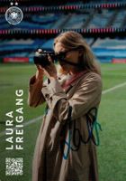 Laura Freigang Autogramm handsigniert DEUTSCHLAND 2024