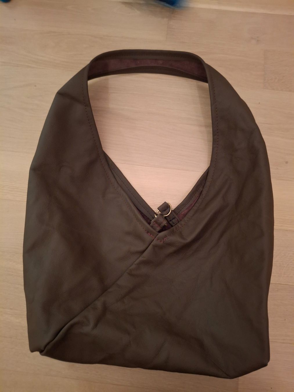 Taschen für Damen: Braune  Leder Handtasche.  Neu – Neu (gemäss Beschreibung) aus Bellikon von MellonCollieMitTwint 2