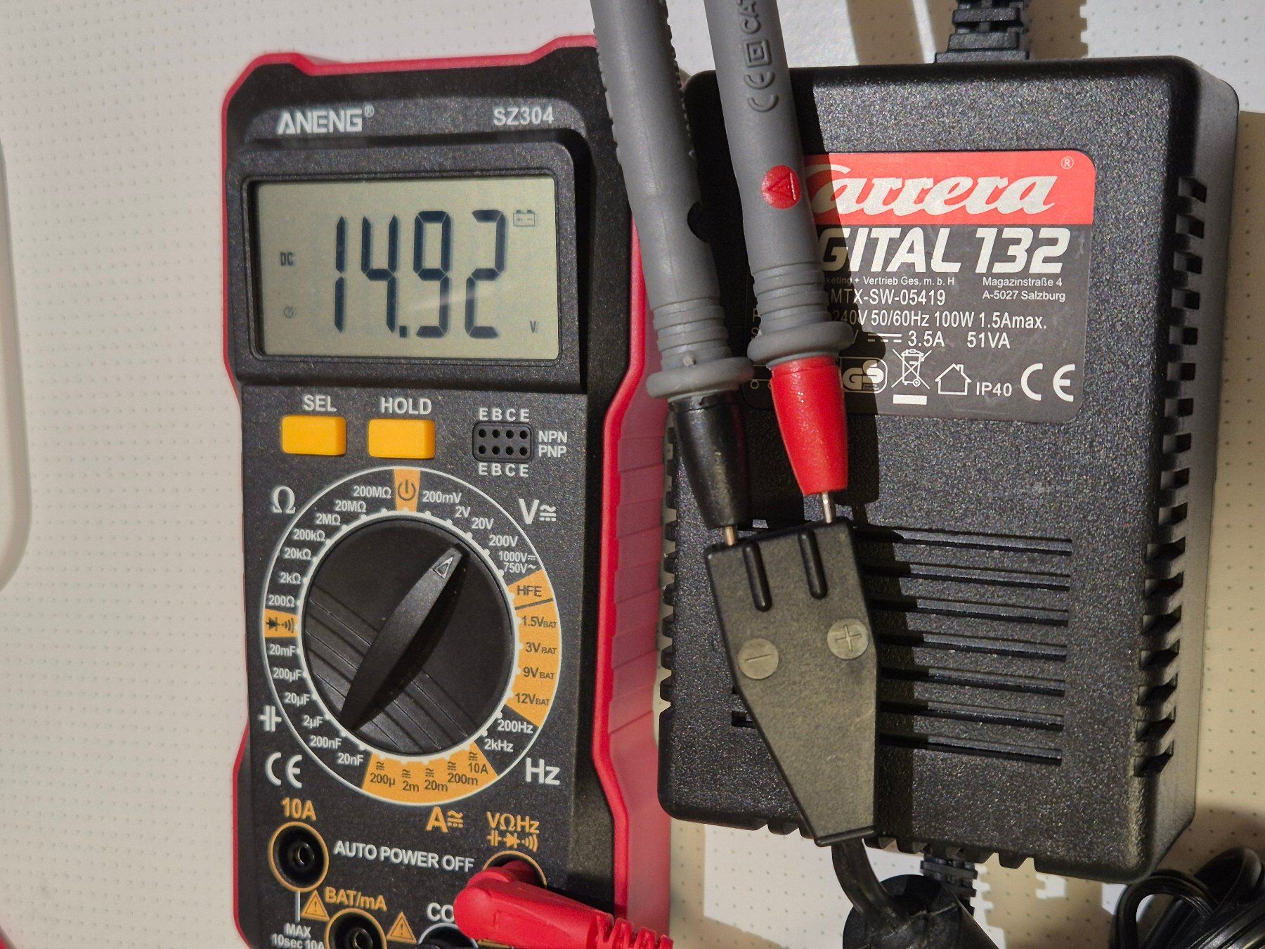 Carrera Batterie, Caricabatterie & Alimentatori: Original Carrera Netzteil 14.8V 3.5A - Getestet & Ideal DIY – Usato da Petit-Lancy venduto da millo5928 1