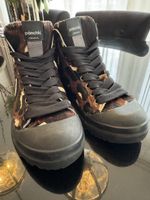 Panchic Sneaker Gr.38 Winter Boots Leoprint Echtleder Neuwer