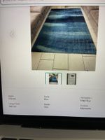 IKEA Teppich blau Gratis
