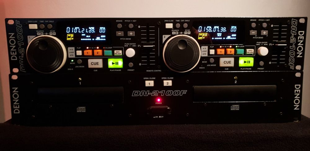 DENON DN2100F Double CD Player DJ doppel CD- Spieler (Gebraucht) in ...