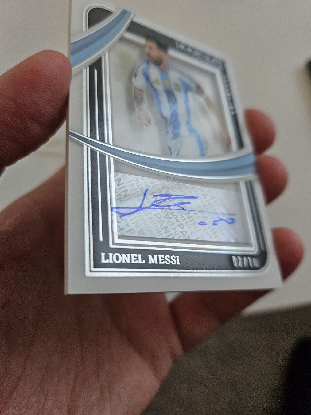 Panini Sammelbilder & Trading cards: Panini Immaculate Lionel Messi Shadowbox Autogramm 02/10 – Neu (gemäss Beschreibung) aus Baar von phi_6xdh 2