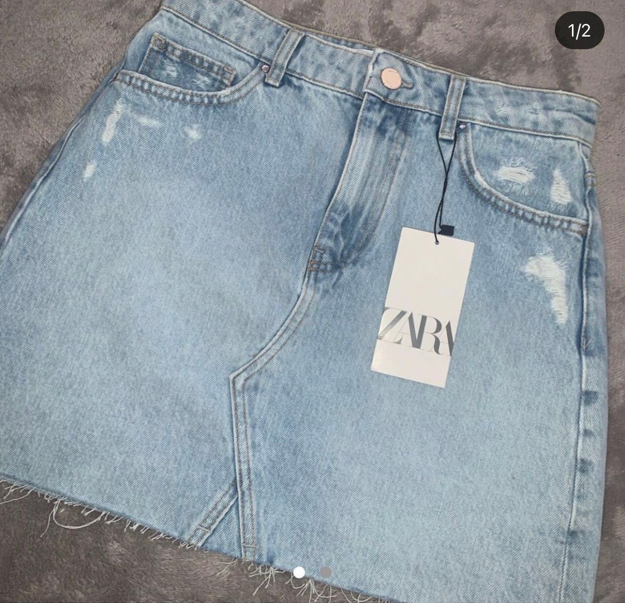 Zara Gonne: Zara skirt jeans – Nuovo e nell'imballaggio originale da Opfikon venduto da ari_7yn2