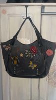 Desigual Handtasche Neuwertig mit Applikatione