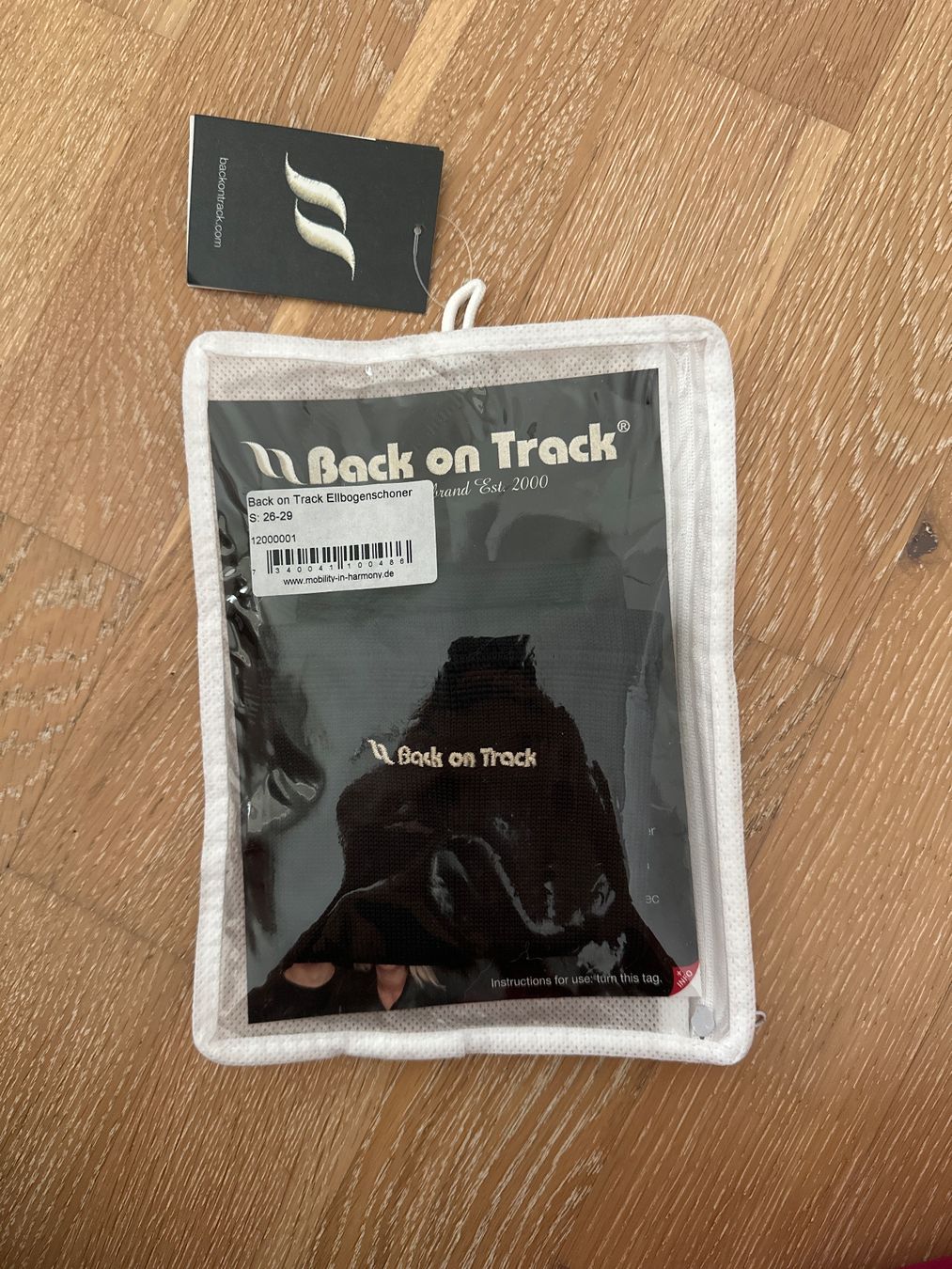 Protezioni & Imbottiture: Original Back on Track Ellbogenschoner Gr. S NEU – Nuovo e nell'imballaggio originale da Aarwangen venduto da sajo33