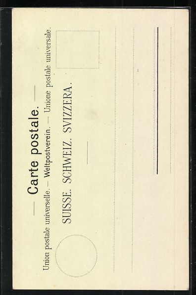 Cartoline postali: Litho Lucerne, Hotel du Cygne et Rigi – Usato da Berlin venduto da bartko-reher 1