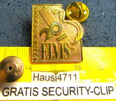 ELVIS 20Y " STILL ROCKIN ! SCHMUCK-PIN GOLDIG GEPRÄGT