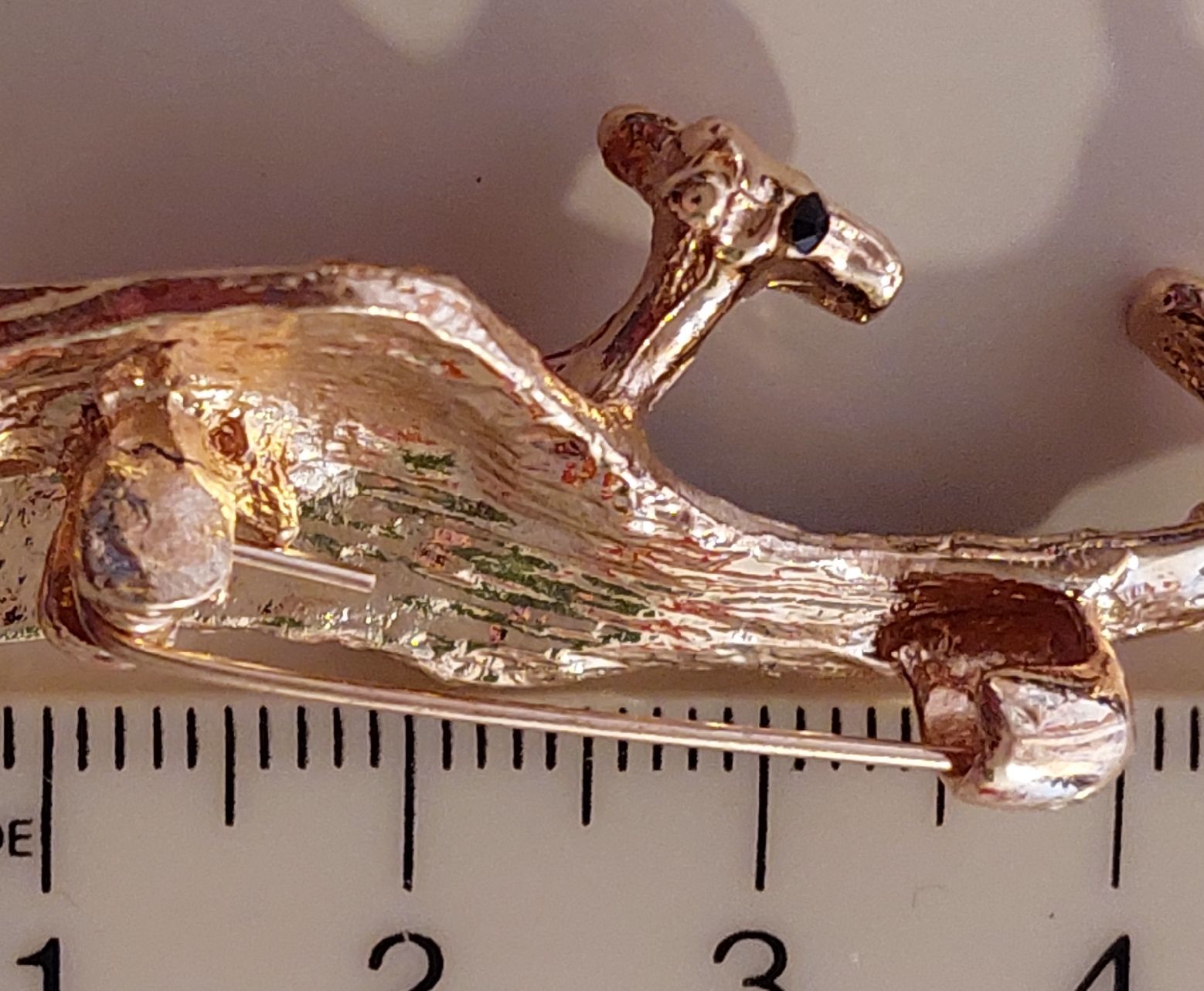 Spille & Fermagli: Brosche mit Giraffe - goldfarben – Nuovo (secondo la descrizione) da Oberwil BL venduto da Kukkaniitty 6