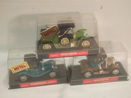 Voitures miniatures de collection Nacoral - Lot de 3