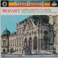 London CS 6178 / Mozart / Clarinet and Horn Concertos