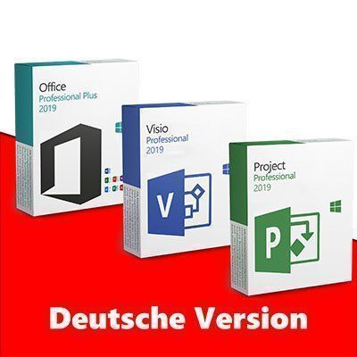 Microsoft Software: Office & Visio & Project 2019 Pro Product Key - DE – Usato da Vaduz venduto da KeysDistributionGmbH