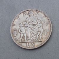 Italien ++ 5 Lire 1936