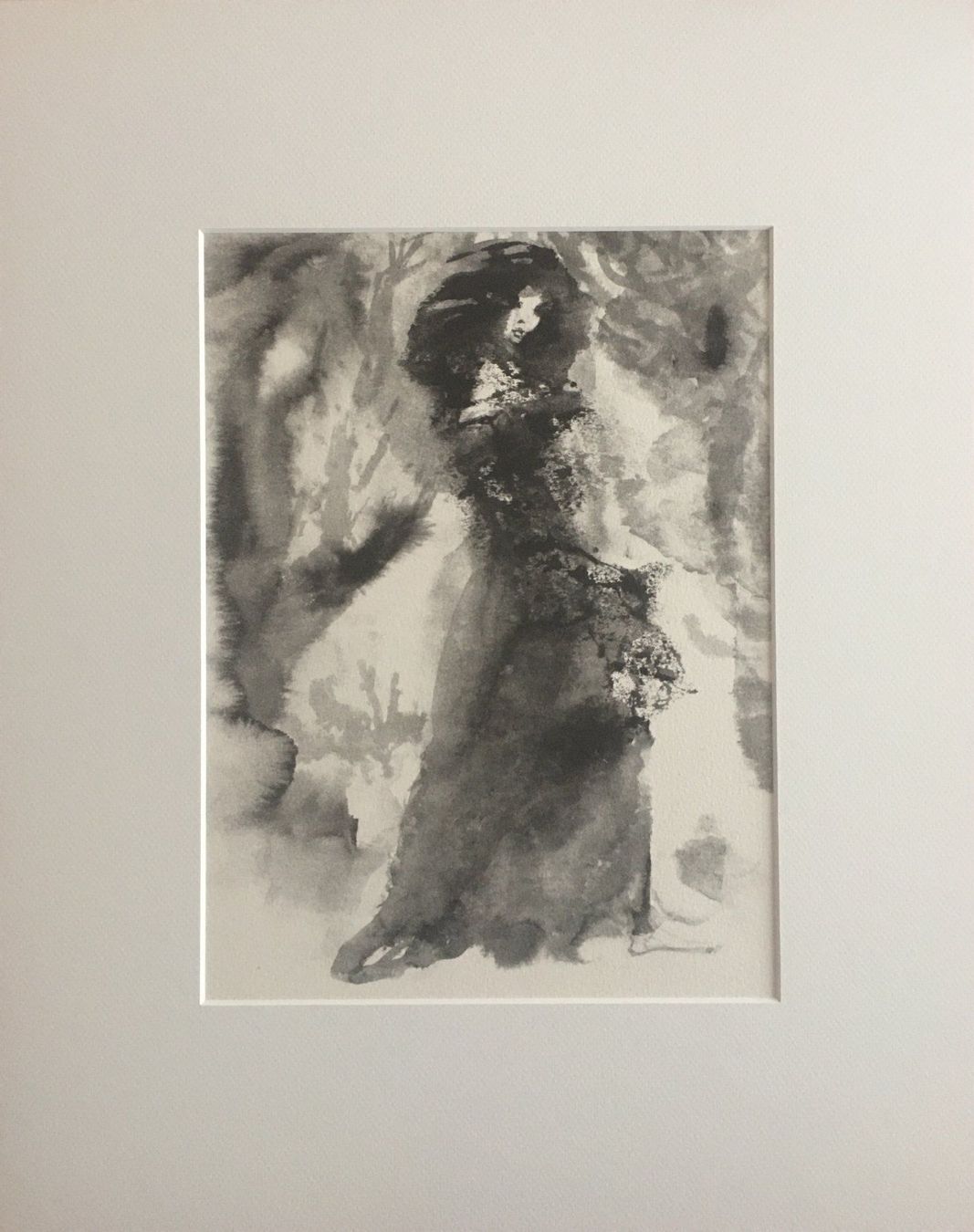 Grafica & Litografie: Leonor Fini "Adieu I" – Usato da Nennigkofen venduto da Sommersonnen 1