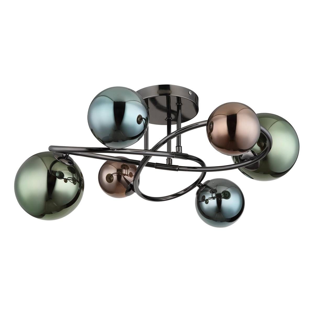 Lampadari & plafoniere: Deckenleuchte, Grün, Grau, 65 cm Ø – Nuovo (secondo la descrizione) da Kreuzlingen venduto da Smart-Light 2