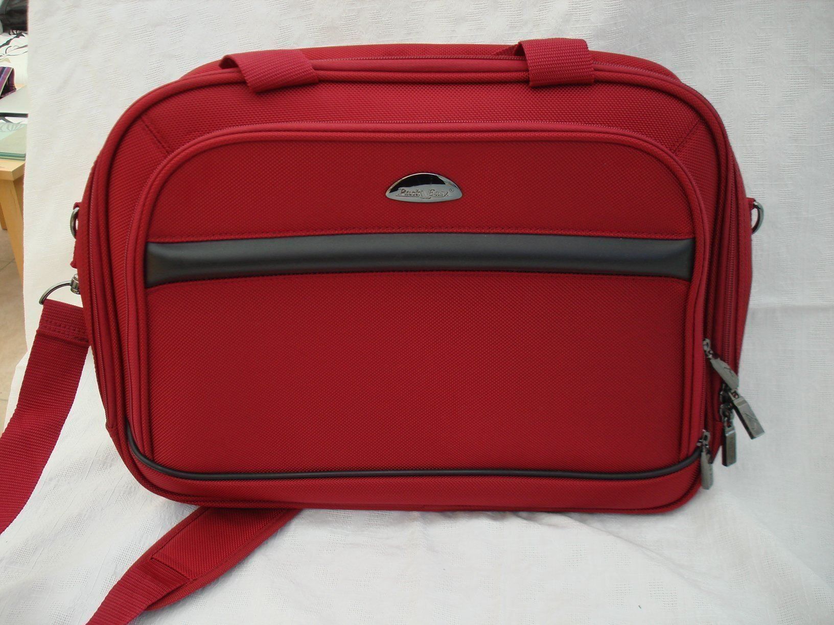 Borse: Reisetasche, rot, Marke PackEasy, neu – Nuovo e nell'imballaggio originale da Bern venduto da antigua13