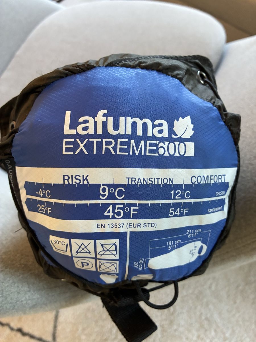 Lafuma Schlafsäcke: Leichter Schlafsack Lafuma Extreme 600 – Gebraucht aus Zürich von Sylvie0011