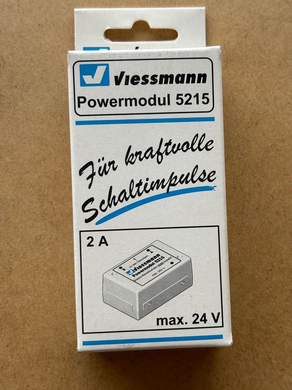 Viessmann Modellini di ferrovie: Viessmann 5215 Powermodul – Nuovo e nell'imballaggio originale da Hauterive NE venduto da eriamch