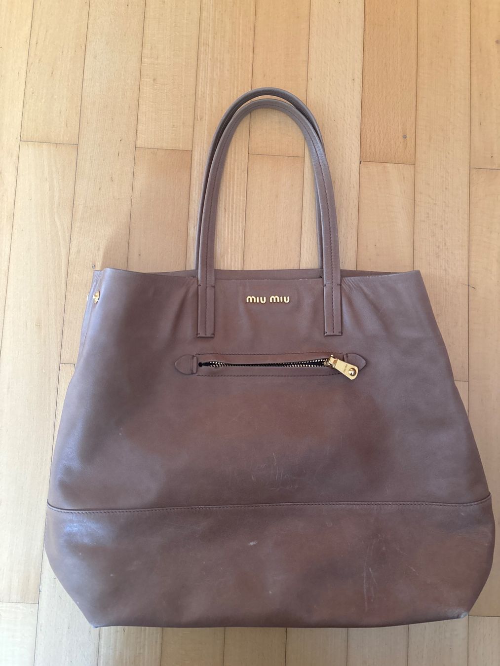 Miu Miu Borse da donna: Miu Miu Tasche, Cognac – Usato da Zürich venduto da stefwax12