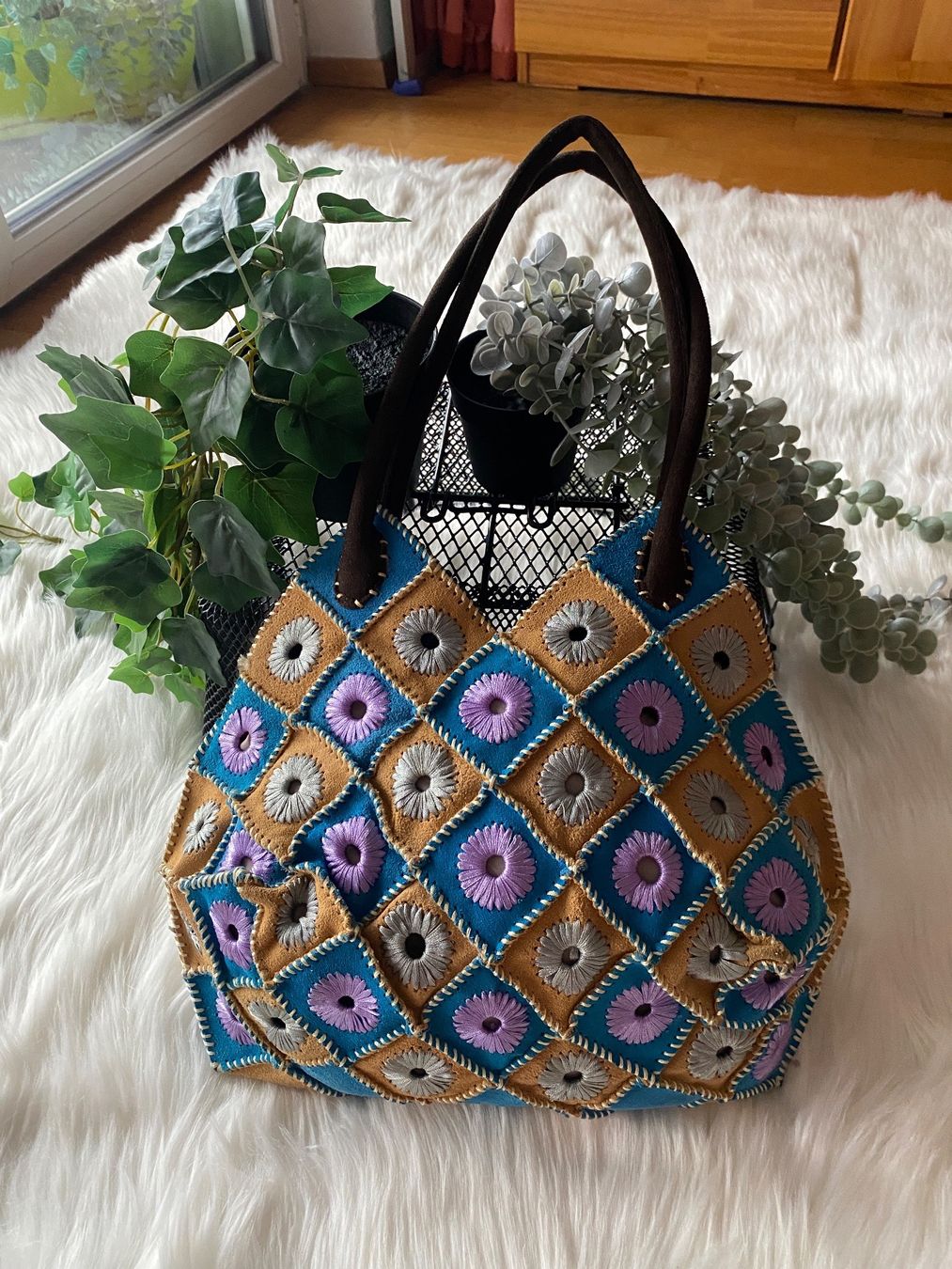 Borse da donna: Handtasche Shopper Blau – Nuovo (secondo la descrizione) da Duebendorf venduto da Alexandertreyer 3