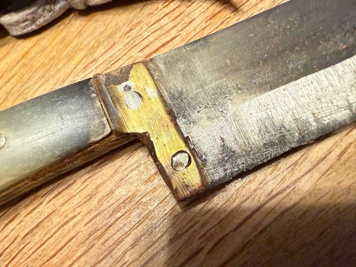 Accessori: Altes Messer mit Horn-Griff Jagdmesser – Usato da Goldach venduto da Messerguru 8